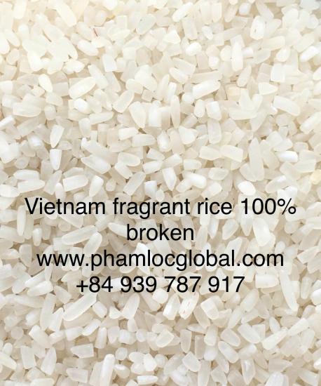 Vietnam Fragrant broken rice, 100% broken
