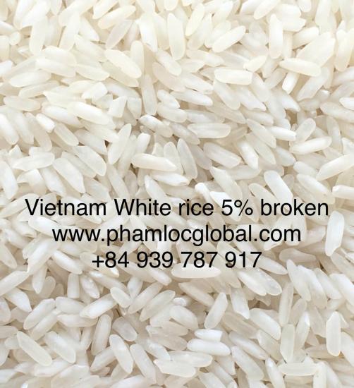 Vietnam Long grain white rice, 5% broken