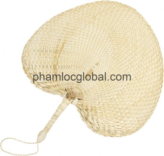 Natural Handmade Bamboo Fan Chinese Style Hand Weaving Fan for Summer Cooling Supplies Home Wall Decor