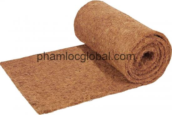 Coco Liner Roll Natural Coconut Liners for Planters, Thick Coco Fiber Mat for Hanging Basket, Animal Mats and More, Easy to Cut